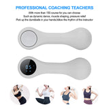 Fitness Dumbbell 150+ Popular Courses Intelligent Dumbbell Sensor Module 1.1lb for Beginners for Sports Lovers for Daily Use