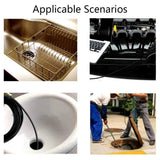 7mm lens Android Endoscope Camera Adjustable 6 LEDs IP67 Waterproof 1m 2m 5m Micro Inspection Video Camera Snake Borescope Tube