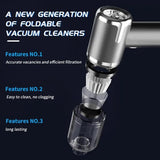 80000PA Car Vacuum Cleaner Wireless Portable Cleaning Machine for Car Home Appliance Powerful Handheld Cleaner for Keyboard