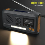 Outdoor Hand Crank Radio Bluetooth Radio DAB/FM Bluetooth Radio With LED Flashlight/SOS