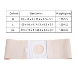 Stoma Elastic Prevention Care Medical Abdomen Belt With A Hole Unisex Ostomy Hernia Binder Brace 4 Size