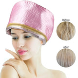 Electric Salon Spa Steamer Thermal Treatment Nourishing Mask Baking Oil Cap Dryer Heat Hat Hair Care