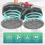 Electric Head Kit for Dyson V10 Slim/ V12 Detect Slim Vacuum Cleaner Part Mop Attachment with Water Reservoir Cloth