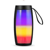 RGB Colorful Luminous Bluetooth-compatible Speaker Lightweight Portable Card Fm Speaker Music Player