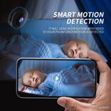 Wifi Mini IP HD1080P Covert Small Nanny Cam Video Voice Recorder Indoor Portable Security CCTV Camera for Home and Office