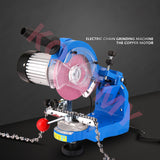 220V/110V Electric Grinding hine Saw Multi-Angle Chain Grinder Bench Chainsaw Sharpener