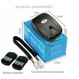Universal Garage Wireless Remote Controls Chain Type External Electric Roller Shutter Door Controller 433Mhz Auto Accessory