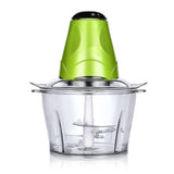 Automatic Meat Grinder Multi-function Food Processor Powerful Household Electric Chopper Cutter Blender 2L