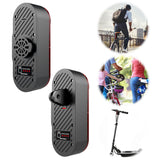 Bike Warning Tail Light Recorder 1080P HD DV Camera Taillight 3400mAh Battery Continuous Recording 6H for Riding Cycg