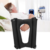Elderly Anti Bedsore Toilet Pad Iatable Washable PVC Sitting Hemorrhoid Seat Cushion Braces Supports Health Care