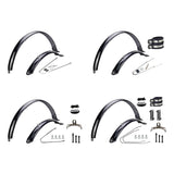 Front Rear Fenders 26 inch Tires Wheel Protection Bike Mudguards for Fittings Biking Road Riding Mountain Bikes