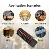 Wireless Calg System Restaurant Pager Vibrator Coaster Buzzers Guest Queuing For Food Truck Cafe Snack Bar