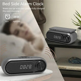 Portable Bluetooth Speaker Sound Box Subwoofer Mini Home Theater With FM Radios MP3 Player Wireless Charger Digital Clock Alarm