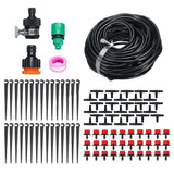 Garden Patio Water Mister Air Misting Cooling Micro Irrigation System Sprinkler 5M&10 dripper-heads