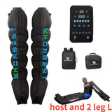 New 6 Chambers Air Leg System Whole Body Massager Compression Pump Recovery Boots Foot Massage AirWrap
