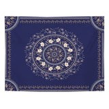 Skeleton living room bedroom tapestry