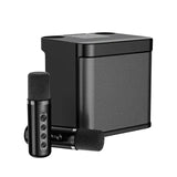 Portable Bluetooth Speaker Wireless Microphone Singing Equipment Stereo Bass Subwoofer Karaoke Party Support AUX New
