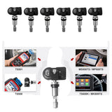 6Pcs Programmable TPMS 315 433MHz Universal 2 in 1 Tire Pressure Sensor System Unlimited Edit Compatible-AUTEL MX