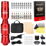 Color All-in-one Tattoo hine Complete Set Of Rocket Pen Wireless Power Supply