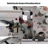 120W Household Four-thread Lock Electric Overlock Sewing hine Small Four-Line 220V