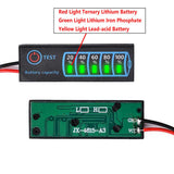 1-20Pcs 18650 Li-ion Lipo Lithium 5-30V Lead Acid Battery Level Indicator Tester LCD Display Module Capacity Voltage Meter
