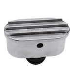Aluminum & Kit Oval Air PCV Combo Finned Vae Cover Breather Chevy for Ford