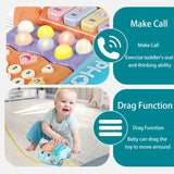 Baby Toys Musical Phone Car Phone Educational Early Education Baby Simulation Seat Machine Toys