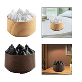 Volcano Large Capacity Timeable with Light 300 ml Modern Art Scent Humidifier for Bedside Table Yoga SPA Desktop Home
