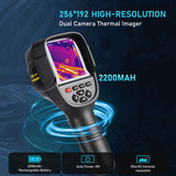 GW256 Professional Imaging Camera Handheld Infrared Thermal Imager 256*192 for Water Pipe Leak PCB or heati Test