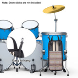 Bag Drumsticks Mallet Case Oxford Fabric Hooks Wear-resistant Portable Drum Stick Holder Percussion Accessories