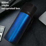 900mL Portable LCD Insu Refrigerated Mini Cooler Outdoor Beverage Refrigerator 304 Stainless Steel Vacuum Insulated Cup