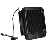 120mm 10 Pipe CPU Cooler Row Heat Exchanger Radiator with Fan for PC Computer LED Water Cooling System