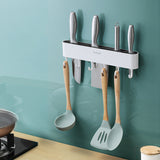 Wall-mounted Knife Holder and Knife Holder Multifunctional Kitchen Supplies