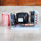 BD15HC DC compressor condensing micro refrigerator air-cooled refrigeration unit 12V24V