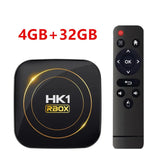 Android 12 HK1 RBOX TV 4GB RAM 32/64GB ROM Allwinner H618 Dual Wifi 2.4G/5G BT 4.0 LAN 100M Ethernet 3D 6K Set Top BOX