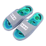 Acupuncture point shoes for female and male free size health care slipper Foot massage
