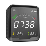 CO2 Indoor Quality Monitor, NDIR Sensor Carbon Dioxide Detector, Temperature Humidity Air Tester