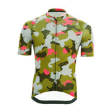 Slim Road Cycling Suit Summer Men's Short Sleeve