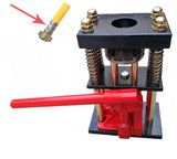 portable manual hand press hydraulic jack hose pipe crimp hine air tube ferrule collar bender