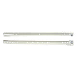 drawer slide rail One set Steel Bottom Side Mount Wheel Slide Track Set