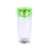 CRUSHER Portable LED Smoking Grass Pipe Hookah Cup Built in Filtered Water Pipes Cigarette Holder Set Gadgets for Men