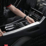 Car Center Console Side Frame Cover Decoration Strip for Jaguar F-PACE 2016 2017 2018 2019 2020