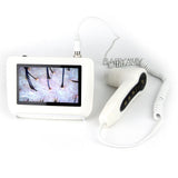 5-200X Charging Scalp Detector Digital Analyzer Microscope for Hair Follicle Testing and Skin Analysis Magnifier