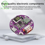 22.5W Treasure Two-way Mobile Power Module Circuit Board PD/QC Super Fast Charging