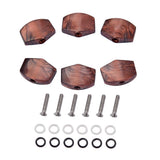 6 Pcs/Set Peg Buttons, Tuning Pegs Knobs hine Heads Buttons for Guitar