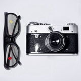 4PCS Active Shutter 3D Glasses Compatible with 96-144HZ DLP Projectors of Multiple Brands