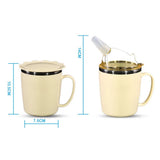 Feeder Beaker Clinical Nursing Straw Drinking Water Vacuum Cup For Puerpera Elderly Patient Food Grade Stainless Steel Thermos
