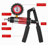 Manual suction gun, air pump, automobile pumping, dual-purpose vacuum gauge, brake, pumping hine