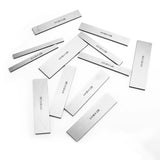6 Pairs 12Pcs Parallel Pad Gauge Block Alloy Steel CNC Pads Set 120mm x (10-35Mm) for Vice Milg hine Lathe