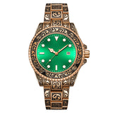 Men's Vintage Engraving Business Quartz Watch